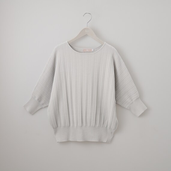 プリーツニットドルマンスリーブプルオーバー　(75112) 16枚目画像