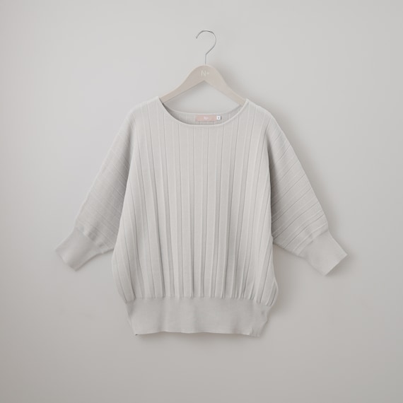 プリーツニットドルマンスリーブプルオーバー (75112) 16枚目画像