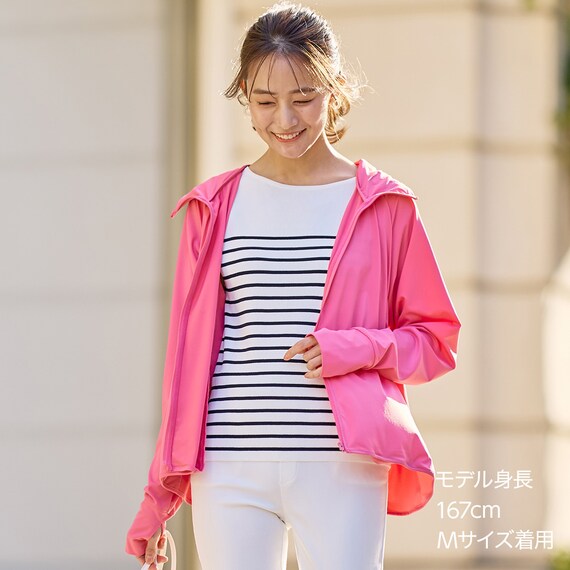 【ニトリネット先行販売】ひんやりニットボーダーノースリーブプルオーバー　(75108) 3枚目画像