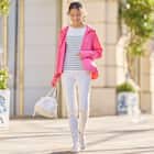 【ニトリネット先行販売】ひんやりニットボーダーノースリーブプルオーバー (75108) 4枚目画像