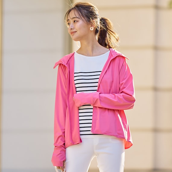 【ニトリネット先行販売】ひんやりニットボーダーノースリーブプルオーバー (75108) 5枚目画像