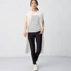 【ニトリネット先行販売】ひんやりニットボーダーノースリーブプルオーバー (75108) 9枚目画像