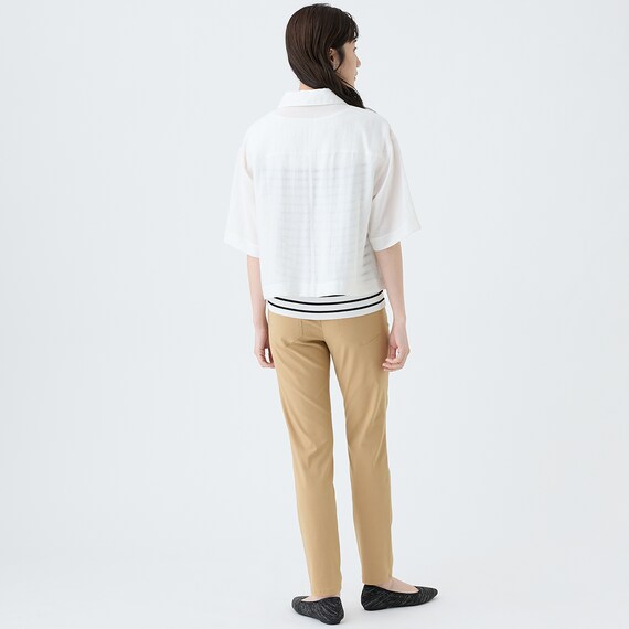 【ニトリネット先行販売】ひんやりニットボーダーノースリーブプルオーバー　(75108) 12枚目画像