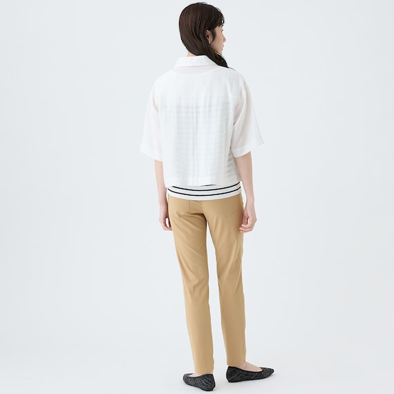 【ニトリネット先行販売】ひんやりニットボーダーノースリーブプルオーバー (75108) 12枚目画像