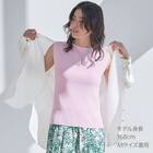 【ニトリネット先行販売】ひんやりニットボーダーノースリーブプルオーバー　(75108) 15枚目画像