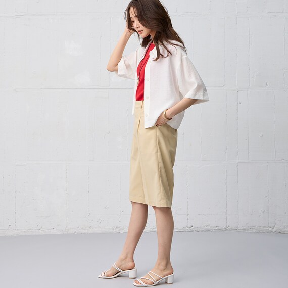 【ニトリネット先行販売】ひんやりニットボーダーノースリーブプルオーバー　(75108) 27枚目画像