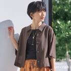 【ニトリネット先行販売】ひんやりニットボーダーノースリーブプルオーバー　(75108) 29枚目画像