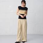 【ニトリネット先行販売】ひんやりニットボーダーノースリーブプルオーバー　(75108) 36枚目画像