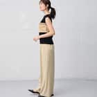 【ニトリネット先行販売】ひんやりニットボーダーノースリーブプルオーバー (75108) 37枚目画像