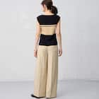 【ニトリネット先行販売】ひんやりニットボーダーノースリーブプルオーバー (75108) 38枚目画像