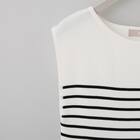 【ニトリネット先行販売】ひんやりニットボーダーノースリーブプルオーバー　(75108) 43枚目画像