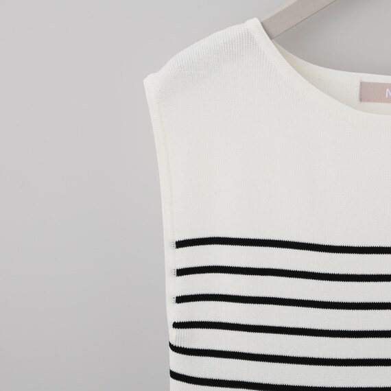 【ニトリネット先行販売】ひんやりニットボーダーノースリーブプルオーバー　(75108) 43枚目画像