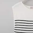 【ニトリネット先行販売】ひんやりニットボーダーノースリーブプルオーバー (75108) 43枚目画像