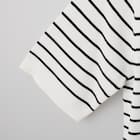 【ニトリネット先行販売】ひんやりニットボーダー半袖プルオーバー (75109) 19枚目画像