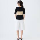 ひんやりニットボーダー半袖プルオーバー　(75109) 14枚目画像