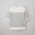 ひんやりニットボーダー半袖プルオーバー　(75109) 16枚目画像