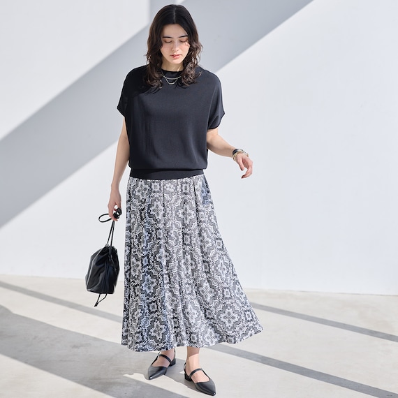 【ニトリネット先行販売】ひんやりニットドルマン袖プルオーバー (75111) 10枚目画像