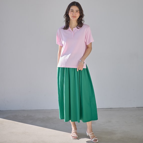 【ニトリネット先行販売】ひんやりニットポロシャツ (75113) 4枚目画像