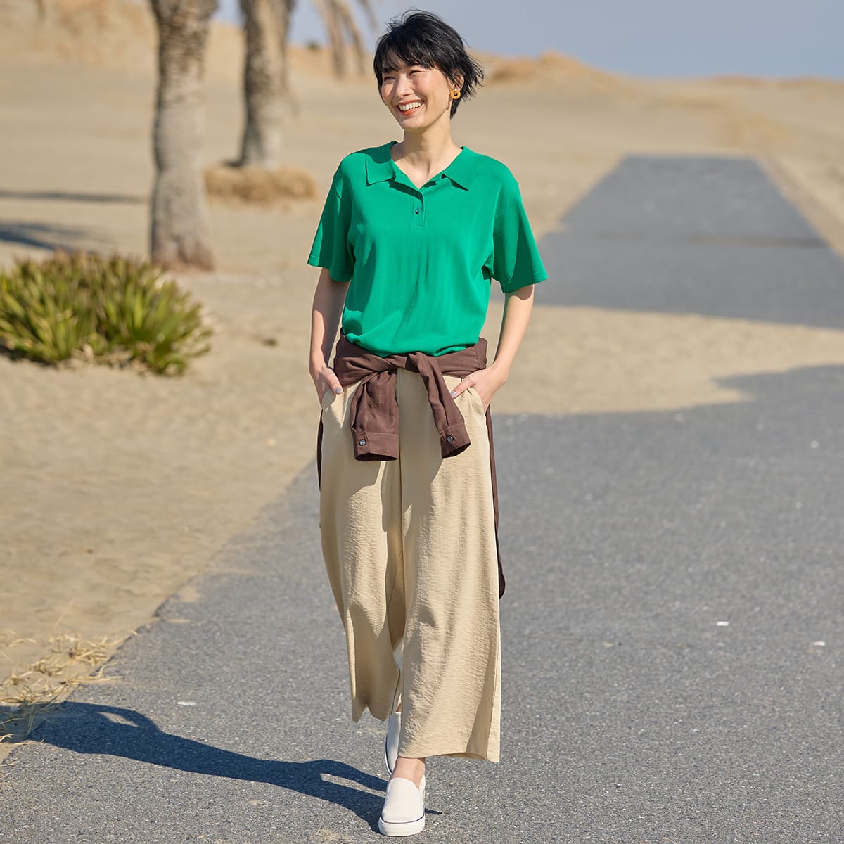 ひんやりニットポロシャツ (75113) | ニトリネット【公式】 家具