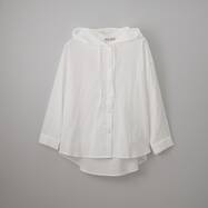 フード付きコットンシャツ　(55122)