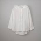 フード付きコットンシャツ (55122) 1枚目画像