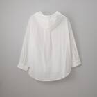 フード付きコットンシャツ　(55122) 2枚目画像