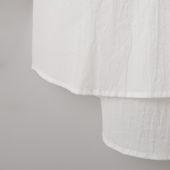 フード付きコットンシャツ (55122) 6枚目画像