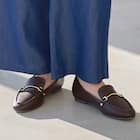 ビット付き低反発軽量ローファー (95156) 1枚目画像