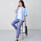 ペプラムチュニックシャツ (55124) 5枚目画像