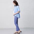 ペプラムチュニックシャツ (55124) 6枚目画像