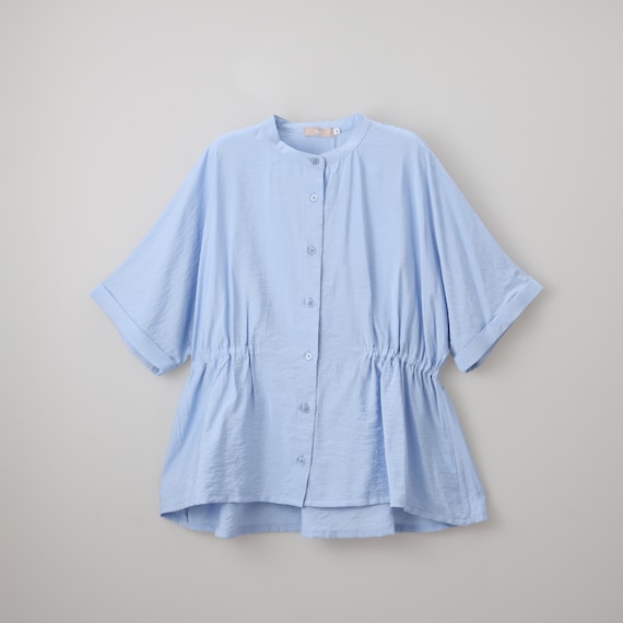 ペプラムチュニックシャツ (55124) 8枚目画像