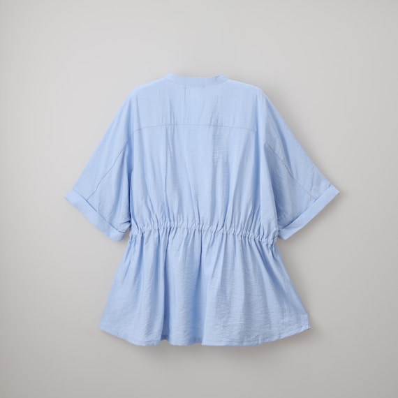 ペプラムチュニックシャツ (55124) 9枚目画像