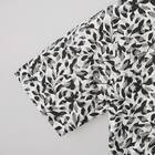 【ニトリネット先行販売】接触冷感　リーフ柄綿スラブプルオーバー　(65131) 5枚目画像