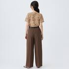 【ニトリネット先行販売】接触冷感　リーフ柄綿スラブプルオーバー　(65131) 10枚目画像