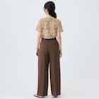 【ニトリネット先行販売】接触冷感 リーフ柄綿スラブプルオーバー (65131) 10枚目画像