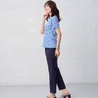 【ニトリネット先行販売】接触冷感　リーフ柄綿スラブプルオーバー　(65131) 14枚目画像