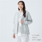 裏毛パールドット釦カーディガン (85108) 1枚目画像