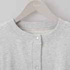 裏毛パールドット釦カーディガン (85108) 9枚目画像