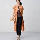 フローラル柄ワンピース (45109) 2枚目画像