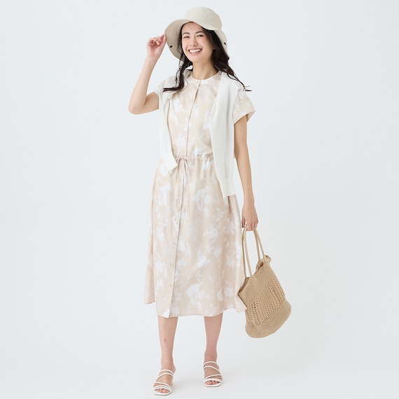 フローラル柄ワンピース (45109) 9枚目画像