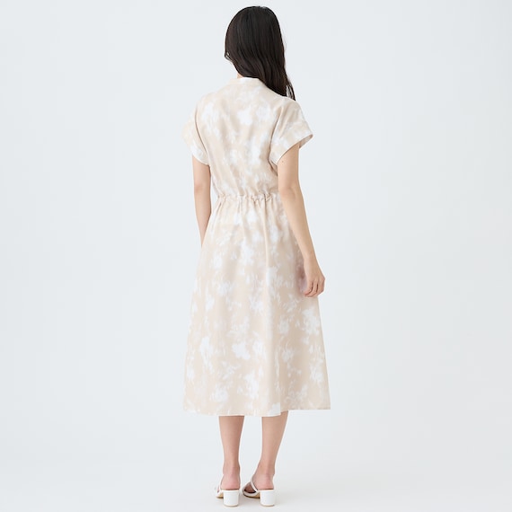 フローラル柄ワンピース (45109) 6枚目画像