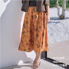 フローラル柄スカート (35110) 1枚目画像