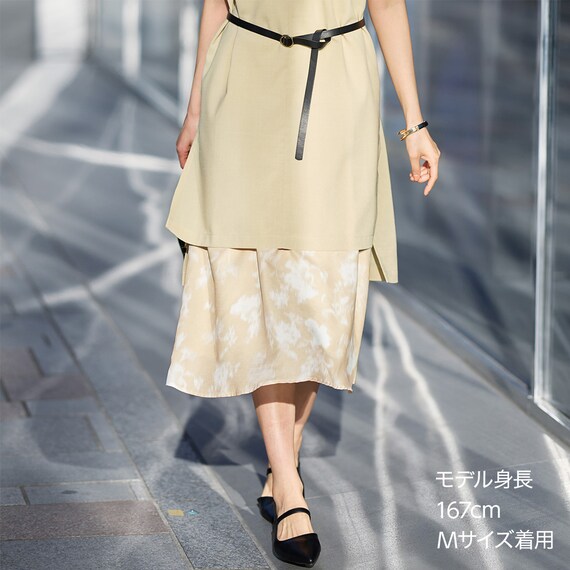 フローラル柄スカート　(35110) 9枚目画像