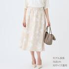 フローラル柄スカート　(35110) 3枚目画像