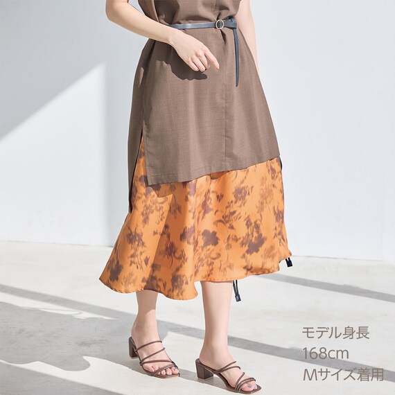 フローラル柄スカート　(35110) 9枚目画像