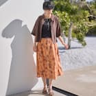 フローラル柄スカート (35110) 14枚目画像