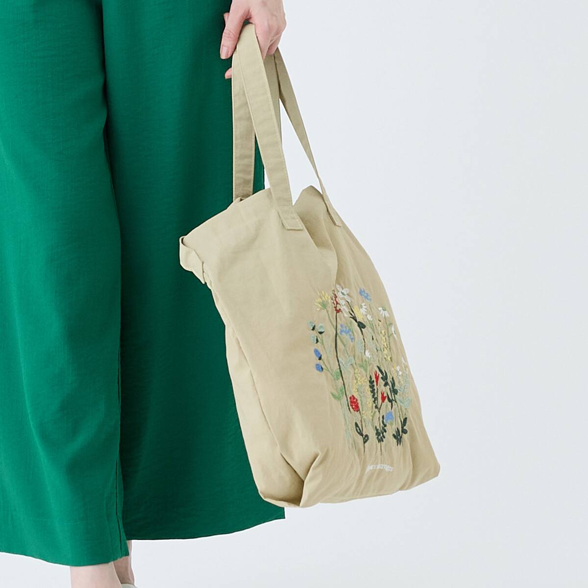 刺繍入り2wayポケッタブルバッグ (95169) | ニトリネット【公式
