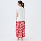 リーフ柄スカーチョ　(25128) 10枚目画像