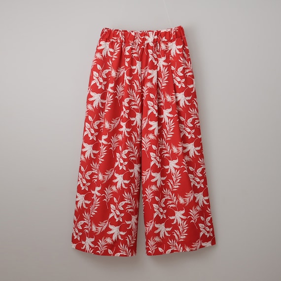 リーフ柄スカーチョ (25128) 11枚目画像