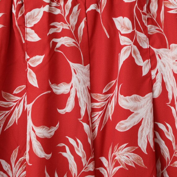 リーフ柄スカーチョ　(25128) 13枚目画像